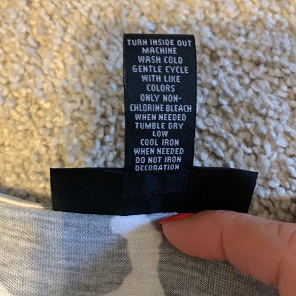 INC top with cut outs and beads - Picture 4 of 5